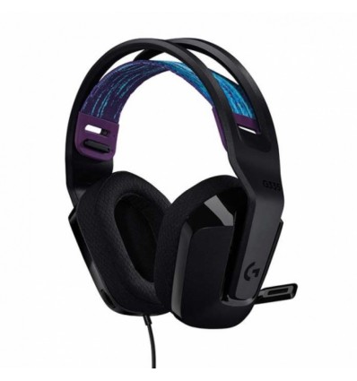 Auriculares gamer Logitech G Series G335 blanco Negro Mint