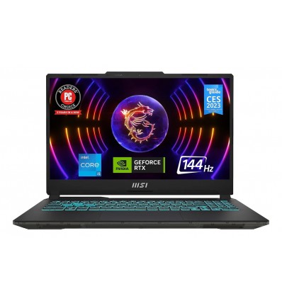 Notebook MSI Cyborg Core I5-13420H, 16GB DDR5 ,512GB NVMe ,RTX 3050 W11 Home 15.6"