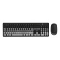 Combo Teclado Y Mouse Inalambrico Gtc Cbg-027 Soft Duo Nigth