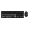 Combo Teclado Y Mouse Inalambrico Gtc Cbg-027 Soft Duo Nigth