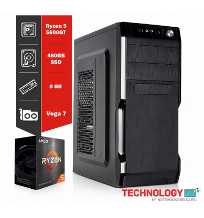 PC Gamer Ryzen 5-5600GT | Ram 8Gb | Ssd 480gb | W11