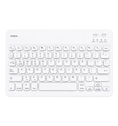 Teclado Bluetooth recargable PC Tablet Celular TV