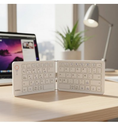 Teclado pleglable Bluetooth Tablet Celular