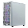Gabinete Gamer Coolermaster Elite 502 Blanco 3 Fan Argb Frente Mesh Mid Tower Atx