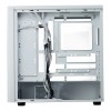 Gabinete Gamer Coolermaster Elite 502 Blanco 3 Fan Argb Frente Mesh Mid Tower Atx