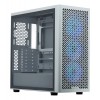 Gabinete Gamer Coolermaster Elite 502 Blanco 3 Fan Argb Frente Mesh Mid Tower Atx