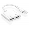 Splitter Compatible Iphone Dual Llamadas Carga