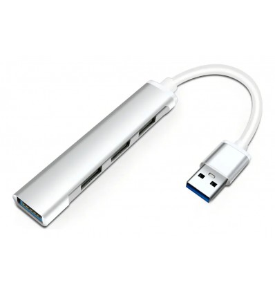 Nisuta Hub Usb 3 Puertos Usb 2.0 1 Usb 3.0 Ns-uh044
