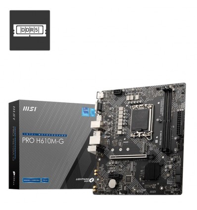 MOTHER MSI PRO H610M-G DDR5 S1700