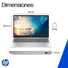 Notebook HP | Core i3-c3-100U | Ram 8GB | SSD 512 |Ultraslim 15.6 FHD |15-fd0331la