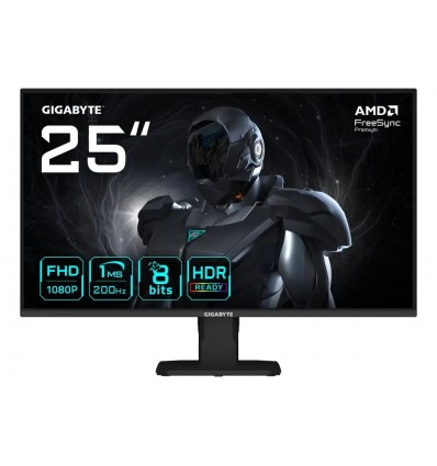 Monitor GIGABYTE 25" Edge FHD GS25F2 - 200hz 1ms