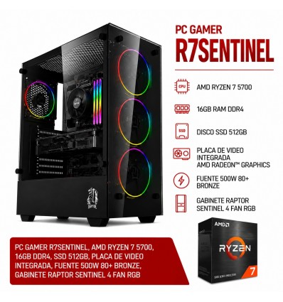 PC Gamer Ryzen 7-5700G 