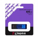 Pendrive Datatraveler Exodia S 64GB USB 3.0 Azul y Rojo Kingston