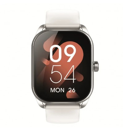 Smartwatch Noax Pulse Curvo Llamadas Bluetooth SpO2 Cardíaco Blanco