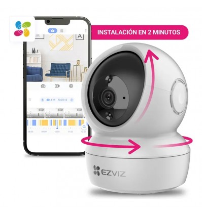 Cámara De Vigilancia Ezviz C6n Pro 2k 3mp Smart Wifi Nocturn Blanco