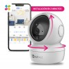 Cámara De Vigilancia Ezviz C6n Pro 2k 3mp Smart Wifi Nocturn Blanco