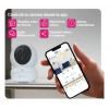 Cámara De Vigilancia Ezviz C6n Pro 2k 3mp Smart Wifi Nocturn Blanco