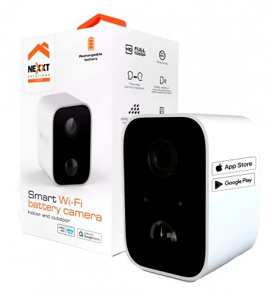 Cámara Inteligente Nexxt Bateria Smart Home