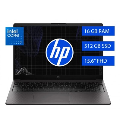 Notebook HP 250R G10 Intel Core 7-150U , 16GB DDR5, 512GB SSD 15,6 FHD W11
