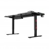 Escritorio Con Elevacion Raptor Glow Station RGB h/80kg c/portavasos + porta auricular