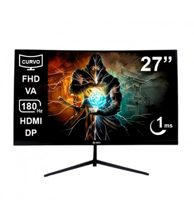 MONITOR TEROS TE-2787G VA FHD 180HZ 1MS CURVO