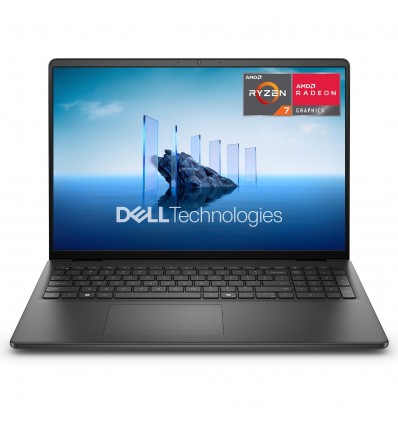 Notebook DELL , AMD Ryzen 7 250 | Ram 16GB DDR5 | SSD 512GB | 16" Touch IPS FHD+ Win 11