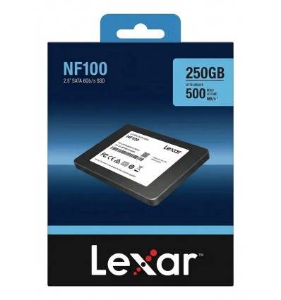Disco Ssd Lexar Nf100 250gb 2.5 Sata Iii 6gb/s Pc Notebook